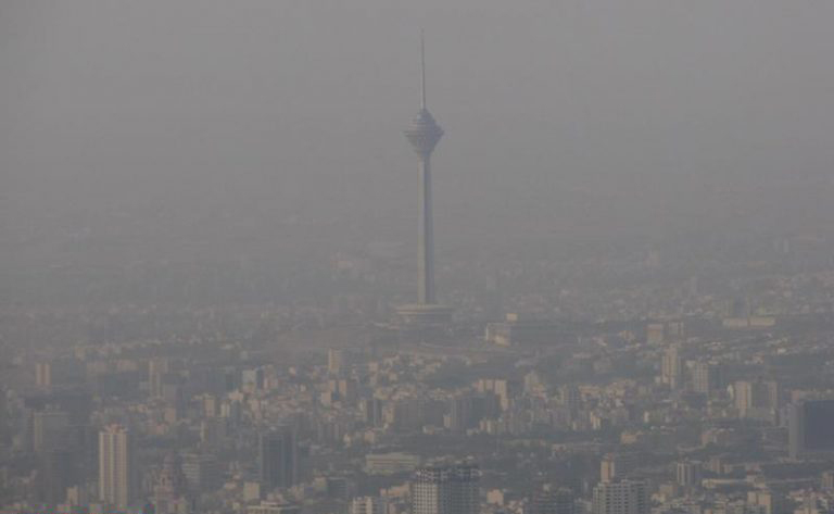 حد مجاز ذرات معلق در تهران ۳.۳ برابر استاندارد جهانی