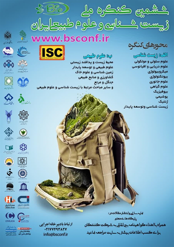  ششمین کنگره ملی زیست‌شناسی و علوم طبیعی ایران