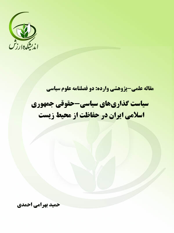 سیاست گذاری‌های سیاسی-حقوقی جمهوری اسلامی ایران در حفاظت از محیط زیست